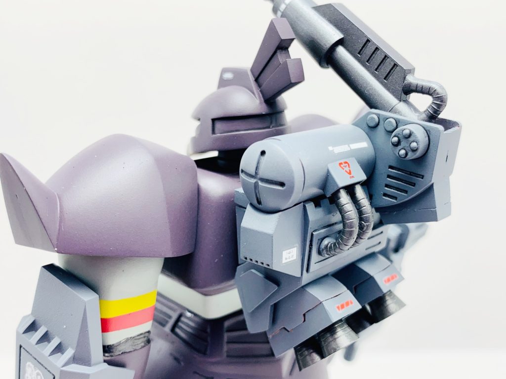 バックパックはそのまま使用。良い出来ですよね、このパーツ。