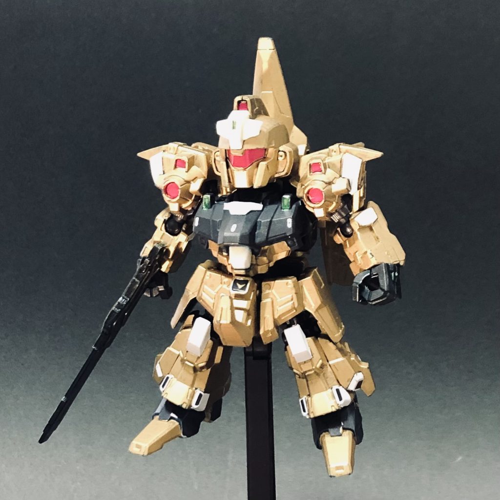 モビリティジョイントのリゼルを百式カラーで塗装しました（だってモビリティジョイントのリゼル、変形しないんだもん！）