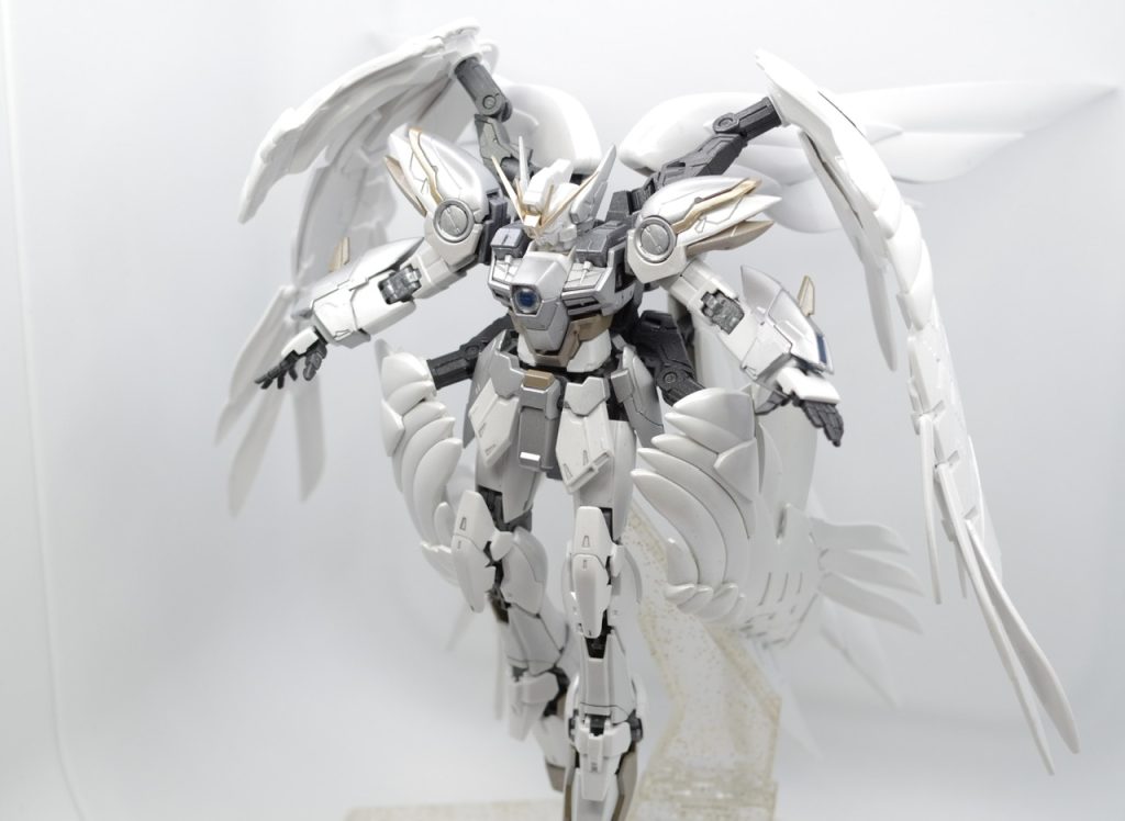 rg ウイングガンダムゼロew スノーホワイト風–5枚目/制作者：syumipura_gaki