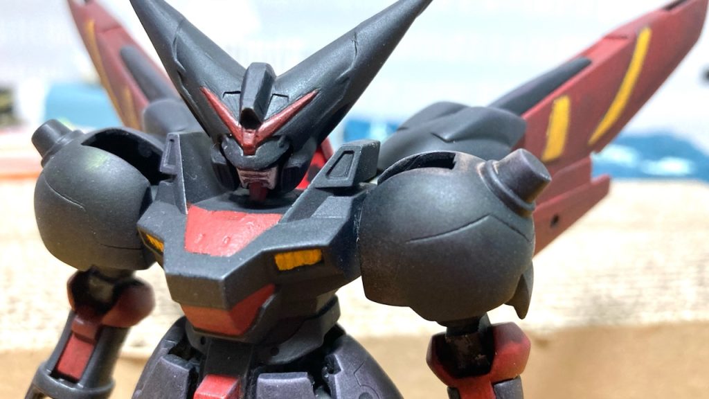 全体にドライブラシでうっすらパープルを被せてます