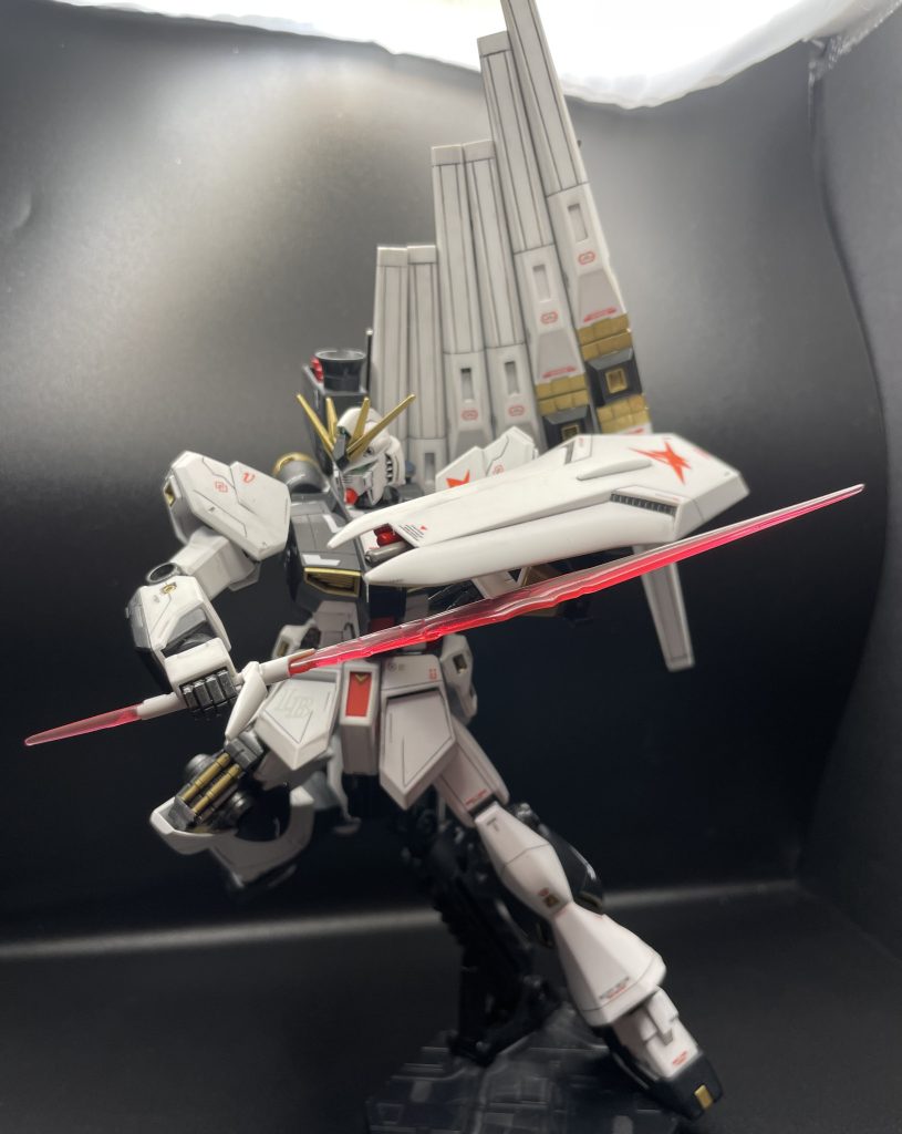 ビームサーベル構え