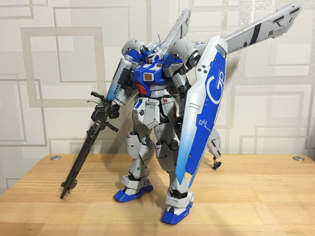 RE1/100 ガンダム試作4号機ガーベラ｜アカイイロさんのガンプラ作品