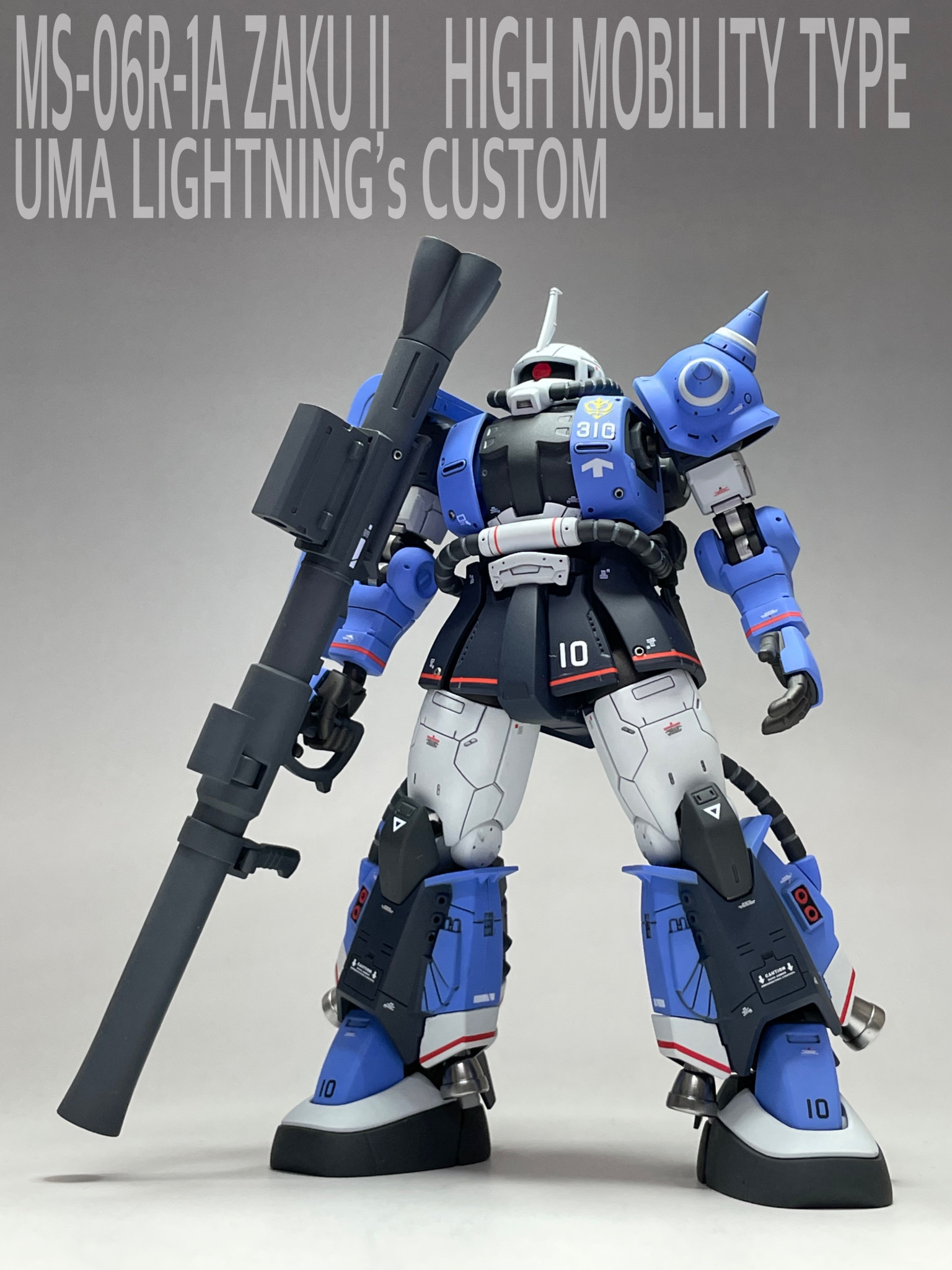 HG MS-06R-1A ユーマ・ライトニング専用高機動型ザクII｜ステテコさん 