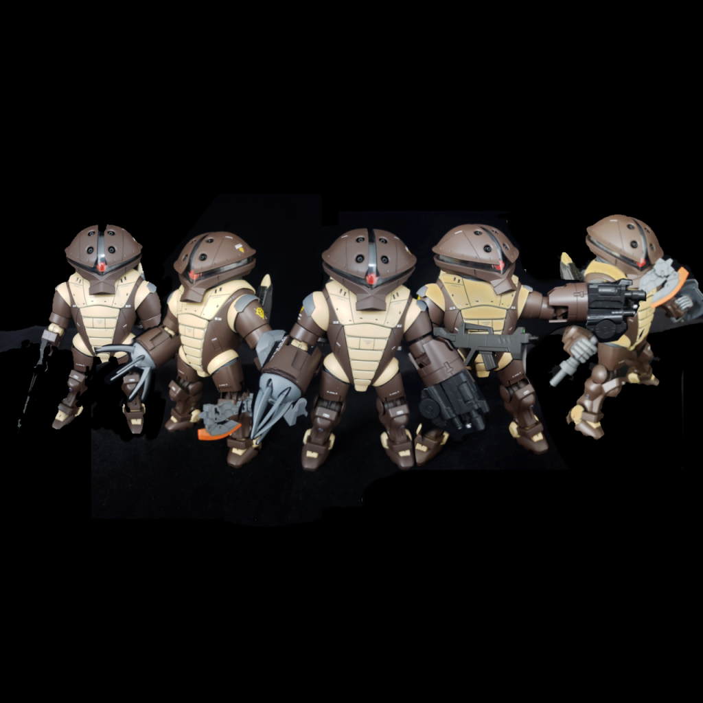 アッガイdaisu小隊。これより、作戦を開始する❗