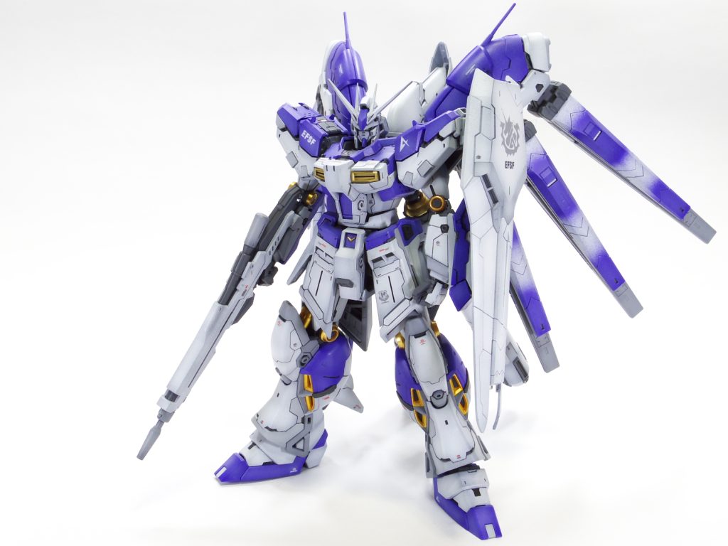 RG Hi-νガンダム–3枚目/制作者：gunplacraft