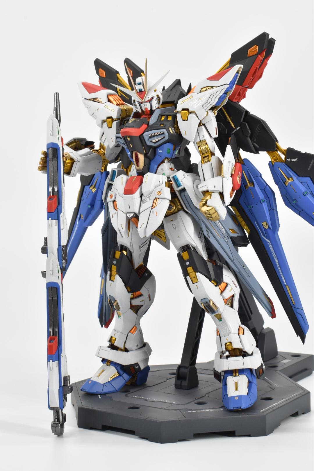 1/100ストライクフリーダムガンダムメッキ加工-