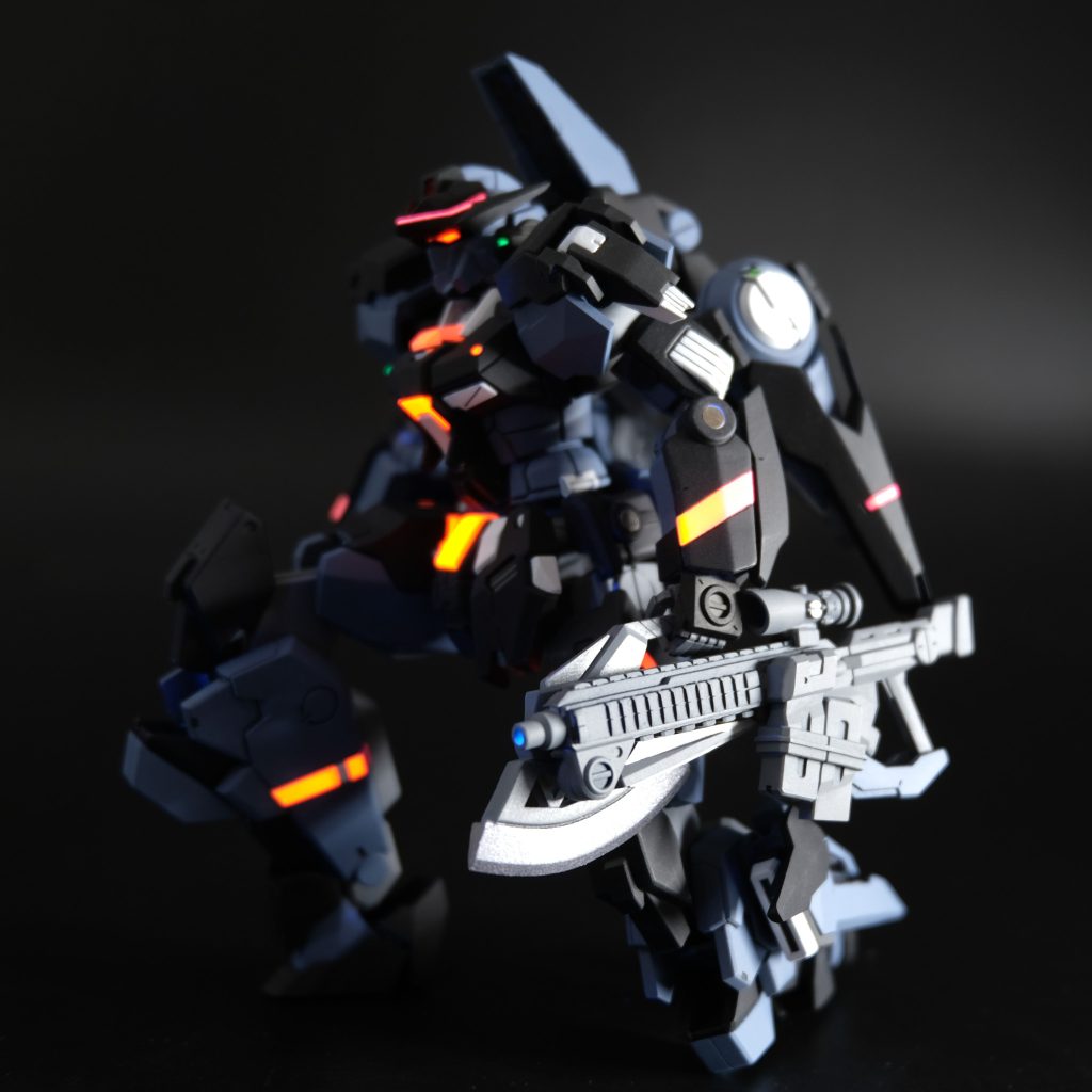 架空ガンプラ#4「ヘラルド高機動実験型」(フルスクラッチ)–7枚目/制作者:@RalufRan_土豆