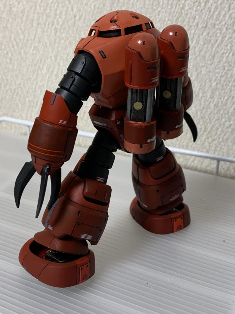 HGシャア専用ズゴック–4枚目/制作者：螢