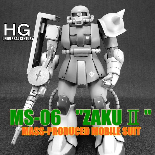 HGUC MS-06 “ZAKUⅡ”