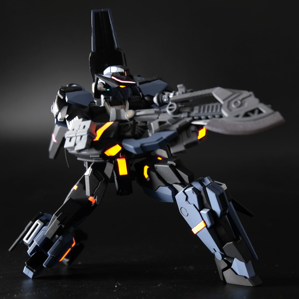 架空ガンプラ#4「ヘラルド高機動実験型」(フルスクラッチ)–8枚目/制作者:@RalufRan_土豆