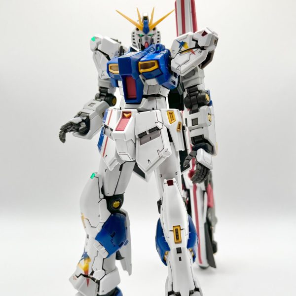 初挑戦❣️RG福岡νガンダムつくりました😍