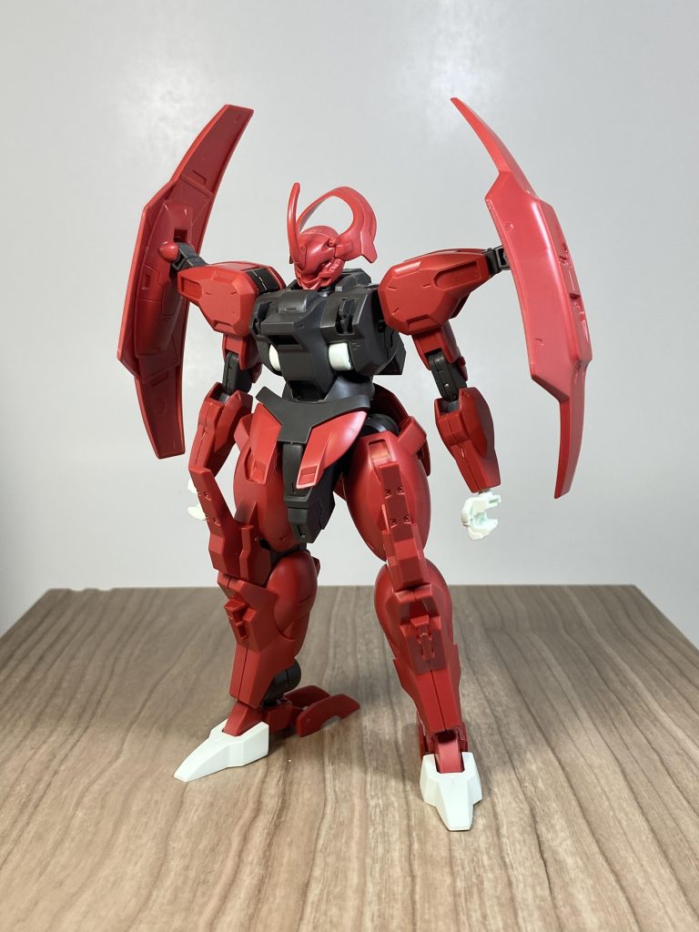 ここからは例によって進化の道のりを。ますば仮組み。この時点ではカラーリング変更でサラッと作る予定でしたが考えていたエヴァマーク6カラーが先を越されたので進路変更