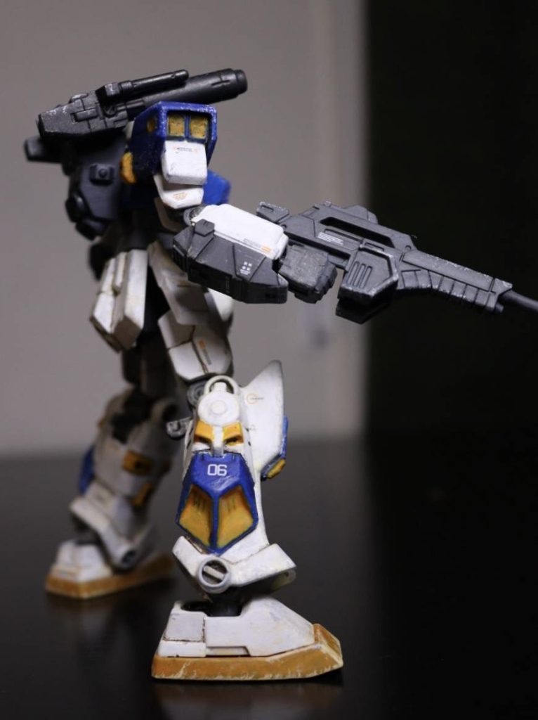 筆塗りなので、汚しとデカールで誤魔化してます。でも、結構かっこよくなったなーと自画自賛してます。