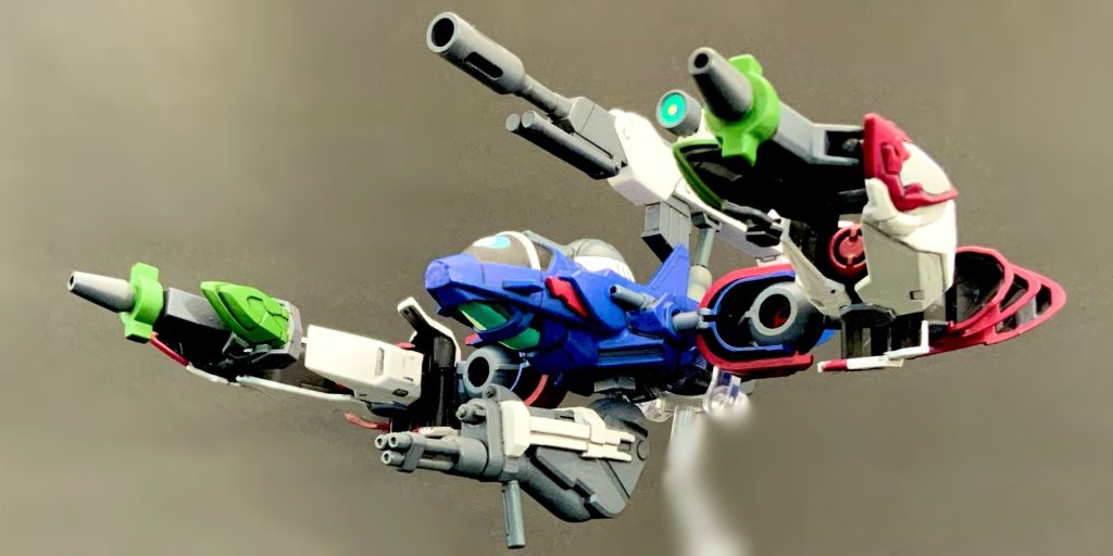 ●PAC3ハンブラビ・カスタム(HWフル装備)「ピオリム!誰もオイラを止められない!」