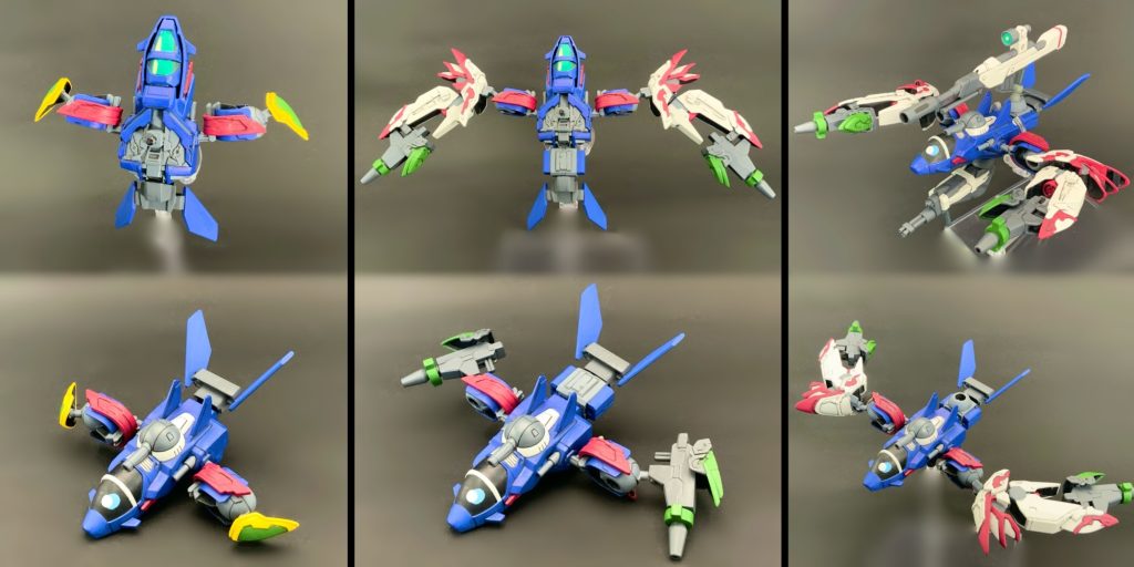 ●PAC3ハンブラビ・カスタムいろいろ【下段】左→中→右の順で強化してるよ!