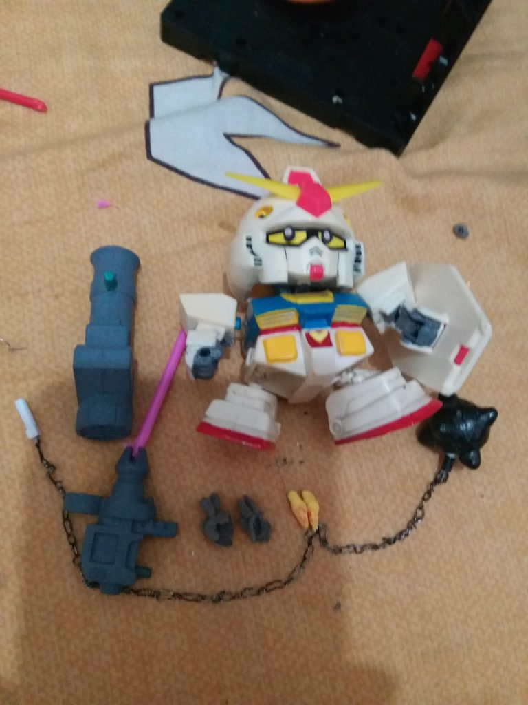 元祖SD　rx-78ガンダム–9枚目/制作者：LUNLUN（邪道可動）