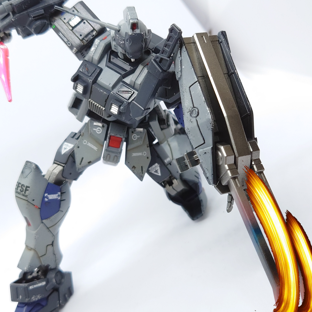 陸戦型ガンダム・強襲特化型複合機 「ダーティ・エッジ」–9枚目/制作者:マッシブ!