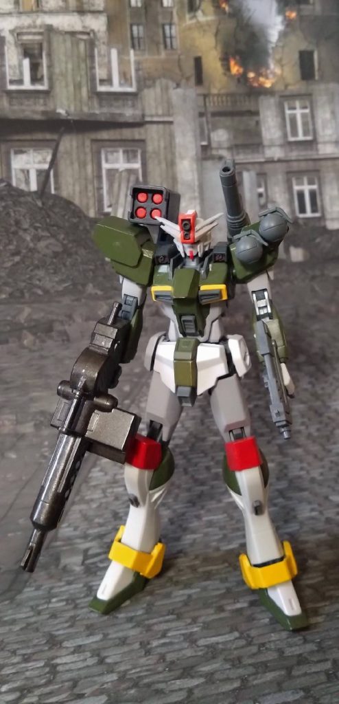 コマンドガンダムリアル頭身が発売されないので２体目作成しました。