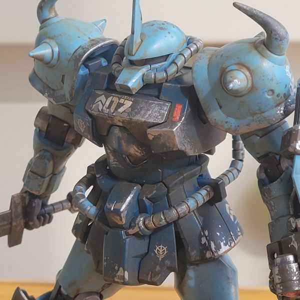 汚しすぎたグフカスタム