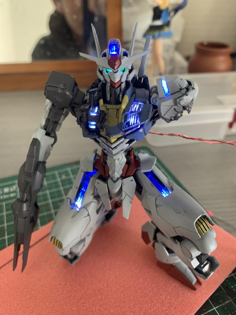 光るかチェック!きれい!これは天才すぎなのではと自己肯定感がマックスになりました。