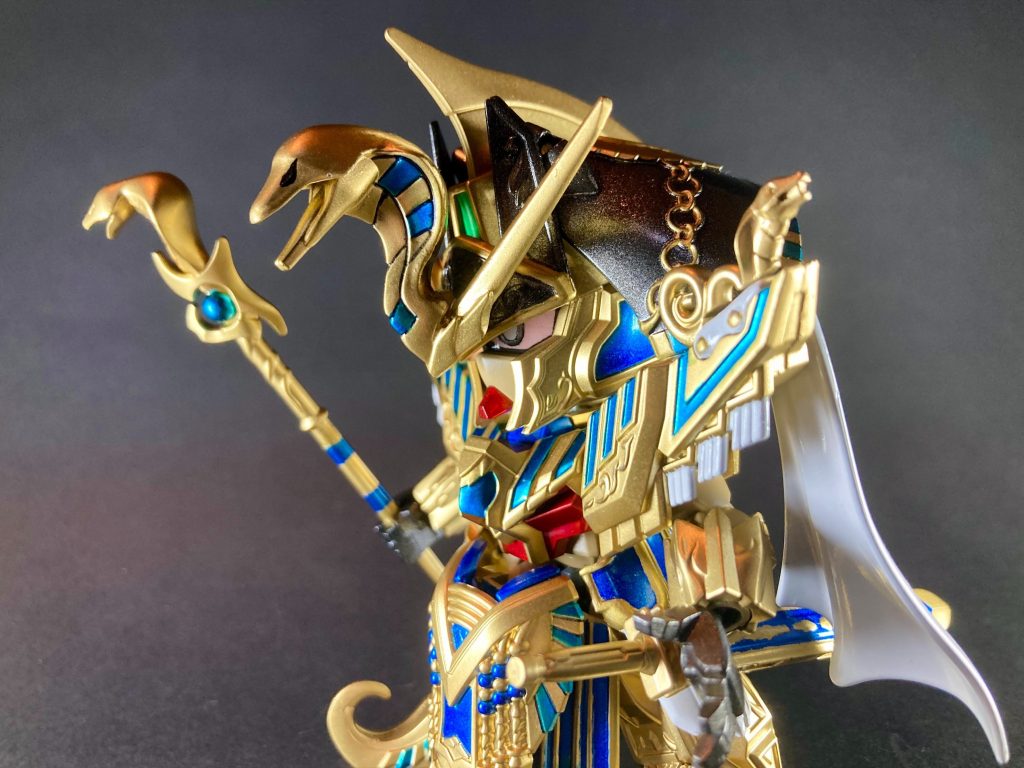 【SDWヒーローズ】ファラオガンダム15世シーザリオン–3枚目/制作者：ひとらたん