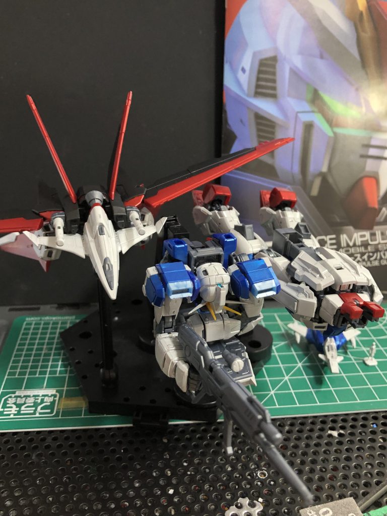 RGフォースインパルス チタニウムフィニッシュver–4枚目/制作者：ひょろすけ