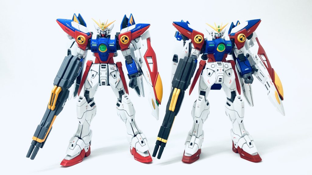 右は６年前製作し復帰2戦目のやつとなり、左が今回製作した作品となります。