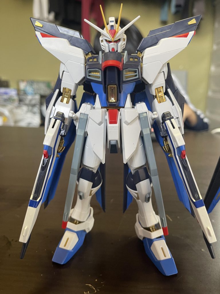 MGストライクフリーダム、10年位前のキットなので、比較になりませんね。