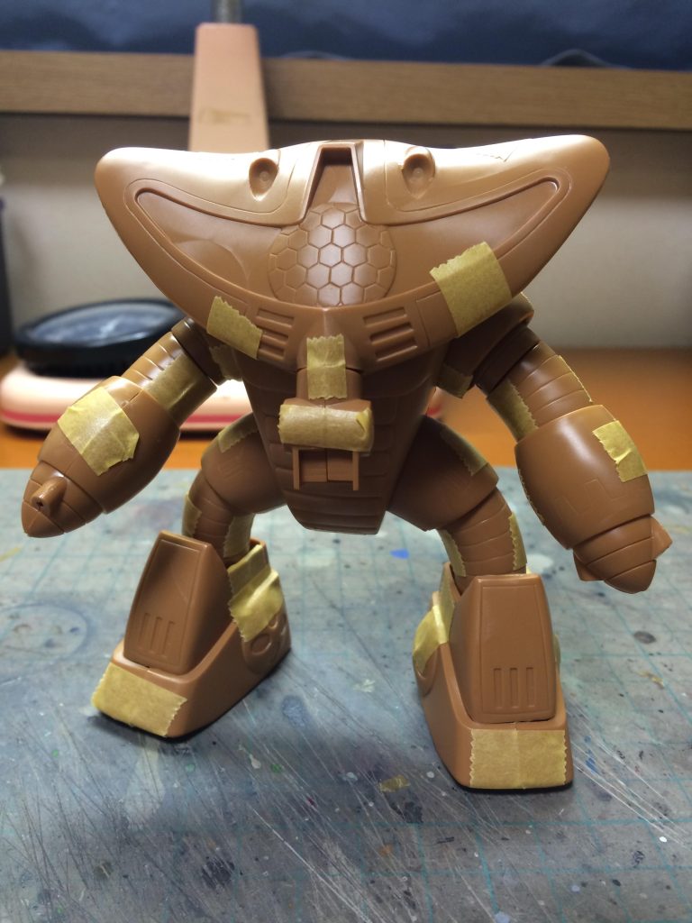 仮組状態。これはこれで有り、ですね。