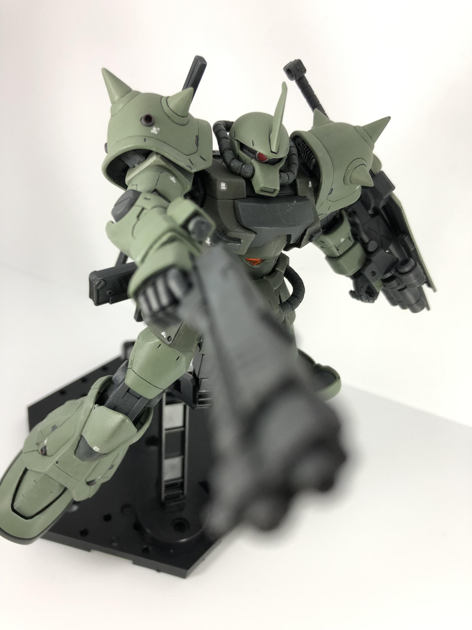 MS-07B-3/JUNG グフカスタム密林戦仕様｜あかい水棲生物さんのガンプラ