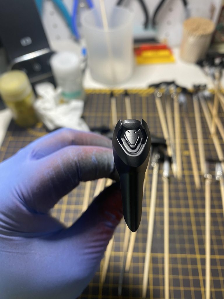 塗装①ガイア エヴァサフ(黒)