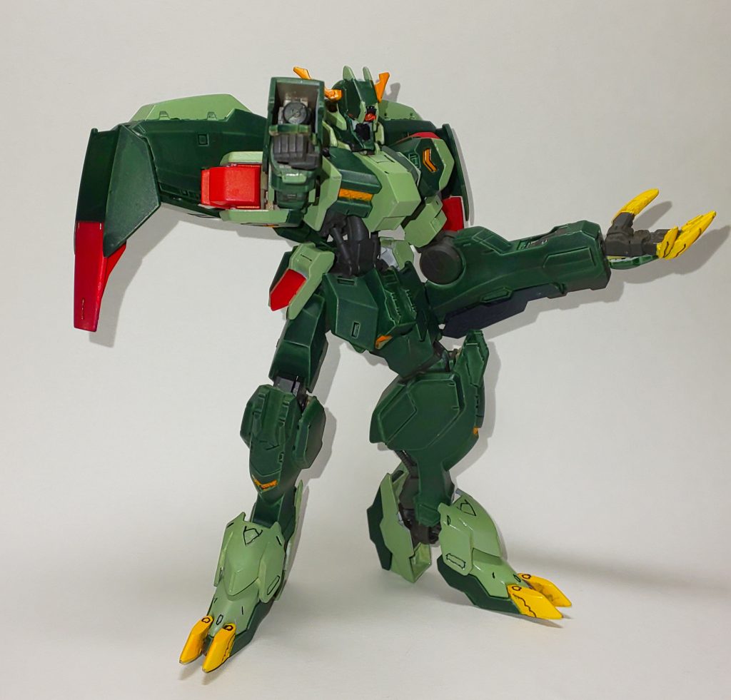 自分の始めてのフル塗装作品。イージーペインター＋マーカーエアブラシシステム＋筆。見えないと思って塗ってないところが見えたりするのは仕方ないネ！