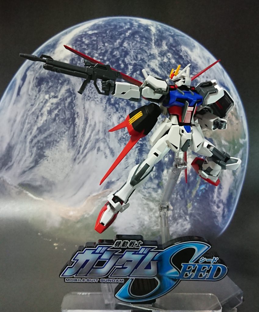 HGCE 1/144 GAT-X105+AQM/E-X01 エールストライクガンダム