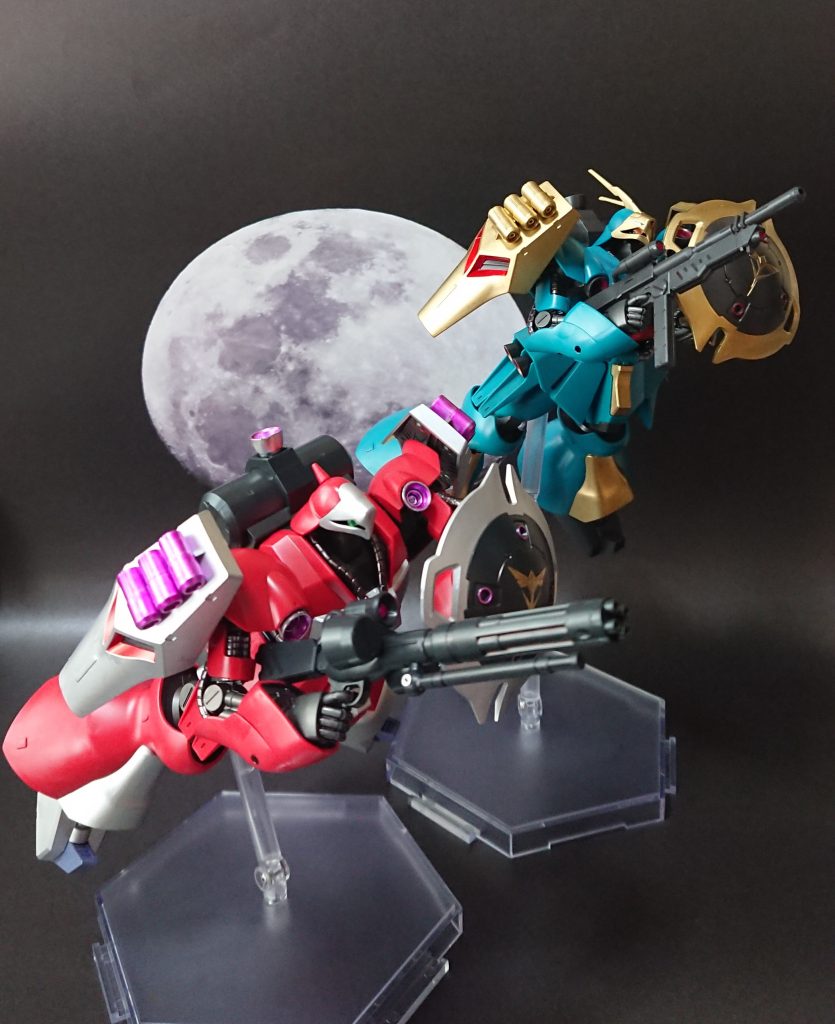 HGUC 1/144 ヤクト・ドーガ(ギュネイ・ガス専用機)、(クェス・エア専用機)–5枚目/制作者：黒井 響介