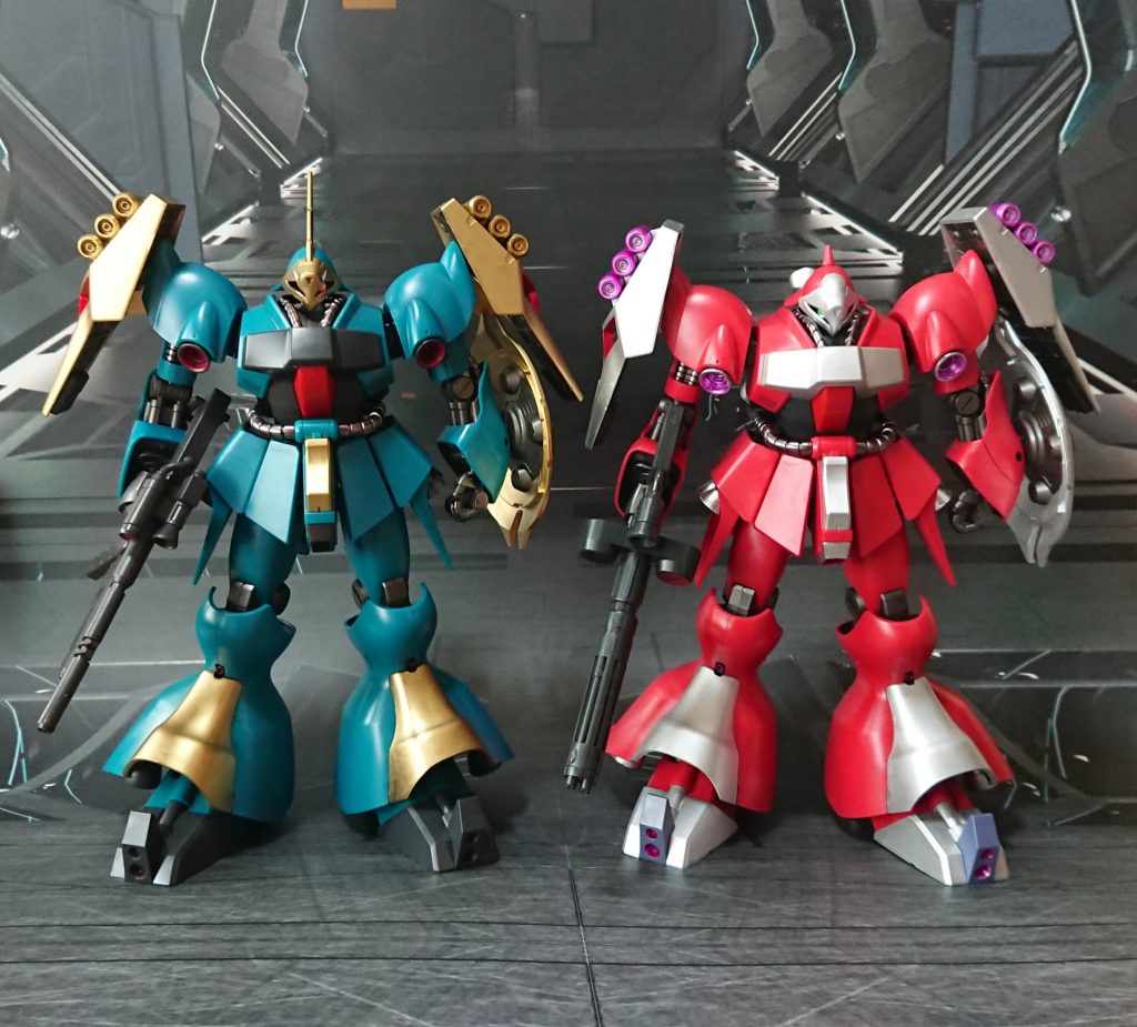 HGUC 1/144 ヤクト・ドーガ(ギュネイ・ガス専用機)、(クェス・エア専用機)–4枚目/制作者：黒井 響介