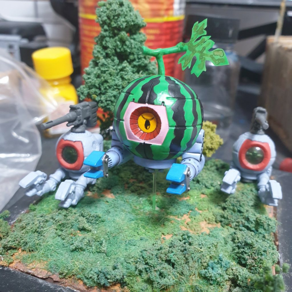 スイカボール–2枚目/制作者：Nelf