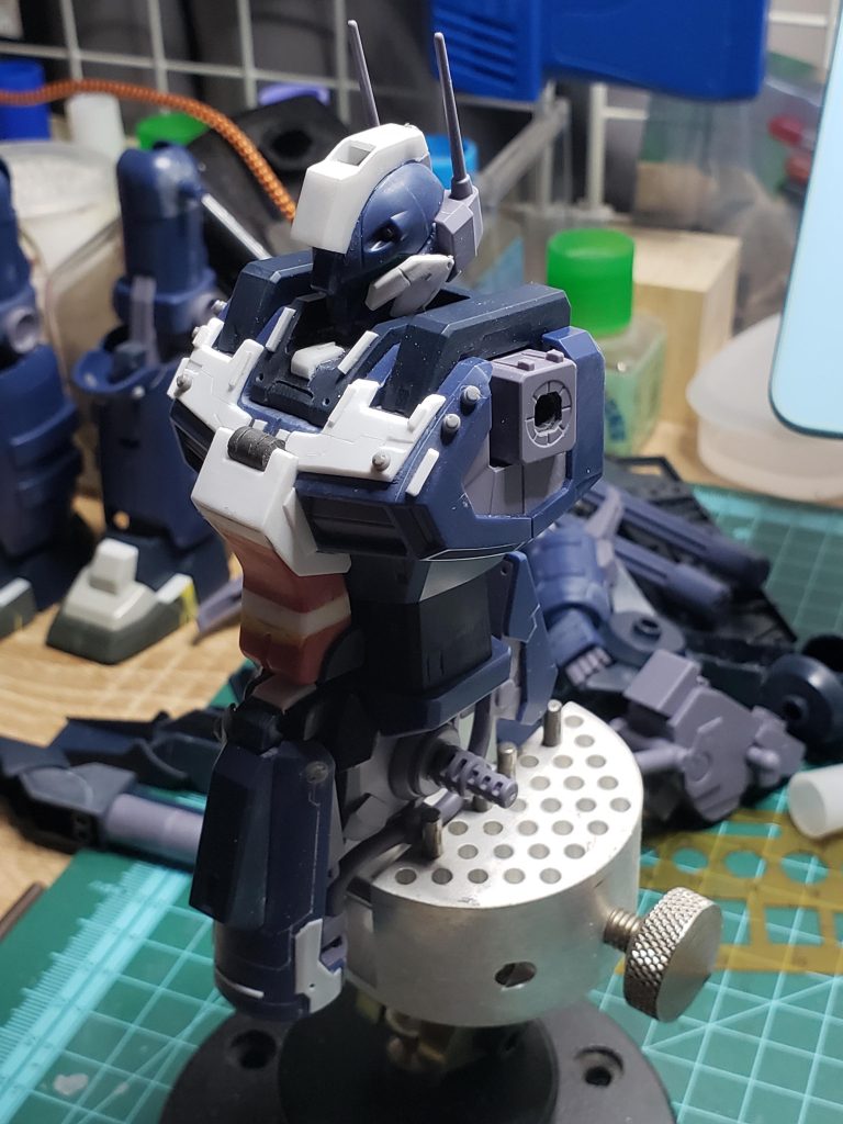 プラ板とジャンクパーツの組み合わせ