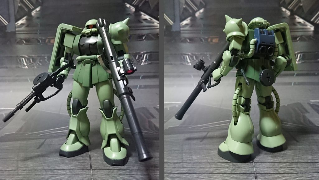HGUC 1/144 ザクⅡ–5枚目/制作者：黒井 響介