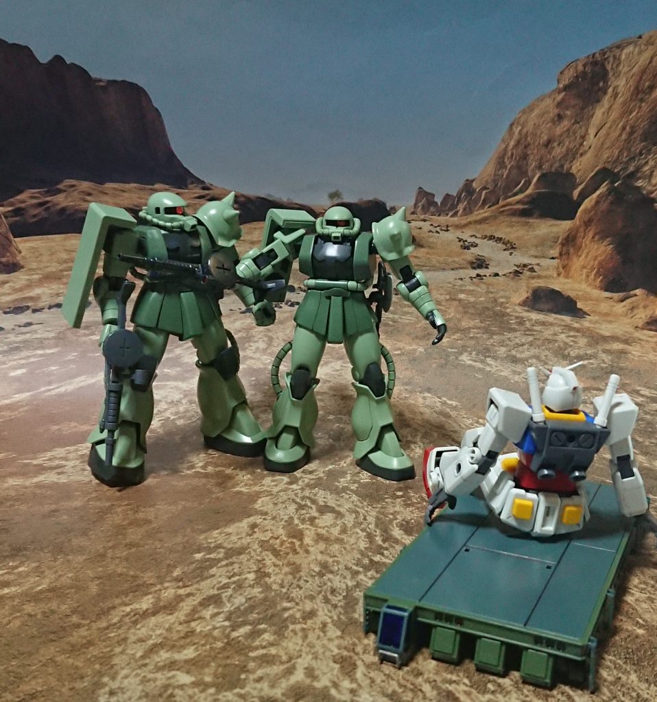 HGUC 1/144 ザクⅡ–3枚目/制作者：黒井 響介