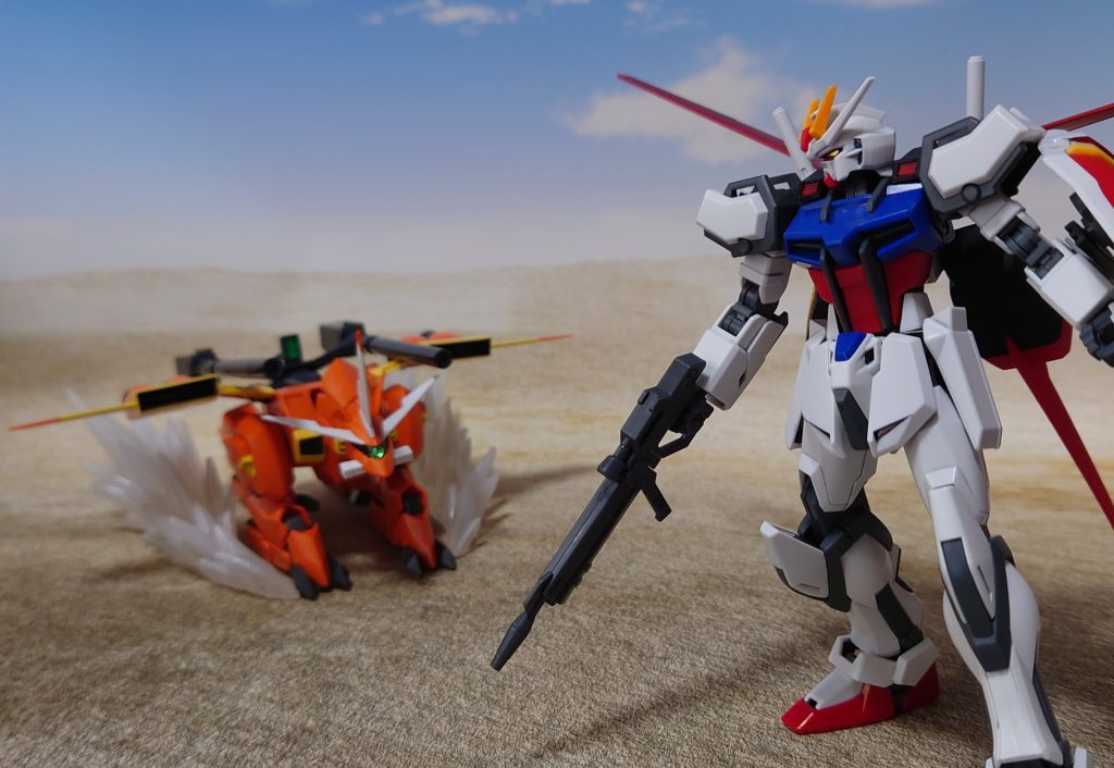 HGCE 1/144 GAT-X105+AQM/E-X01 エールストライクガンダム–3枚目/制作者：黒井 響介