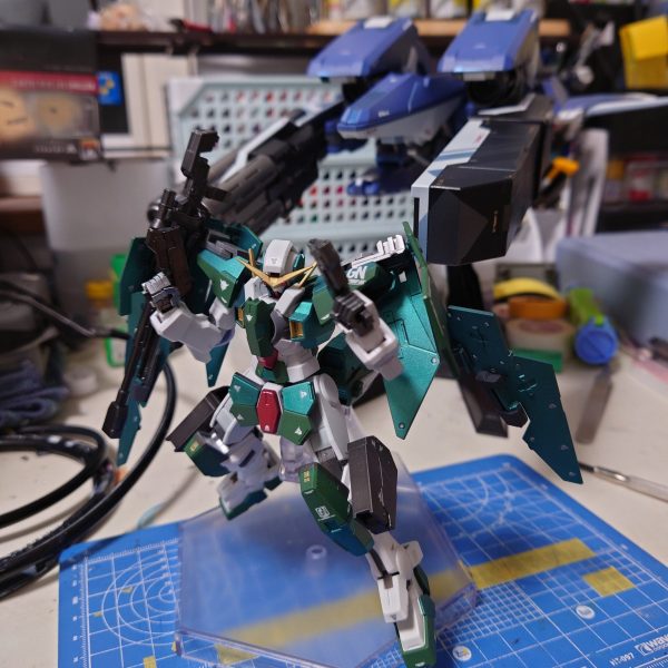 デュナメスとGNアームズtype-D｜@xperinosukeさんのガンプラ作品