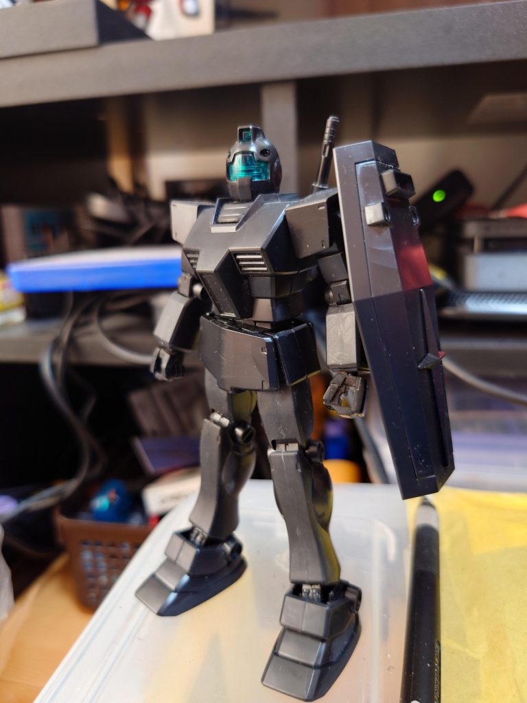 使用したエコプラのHGジム素組状態
