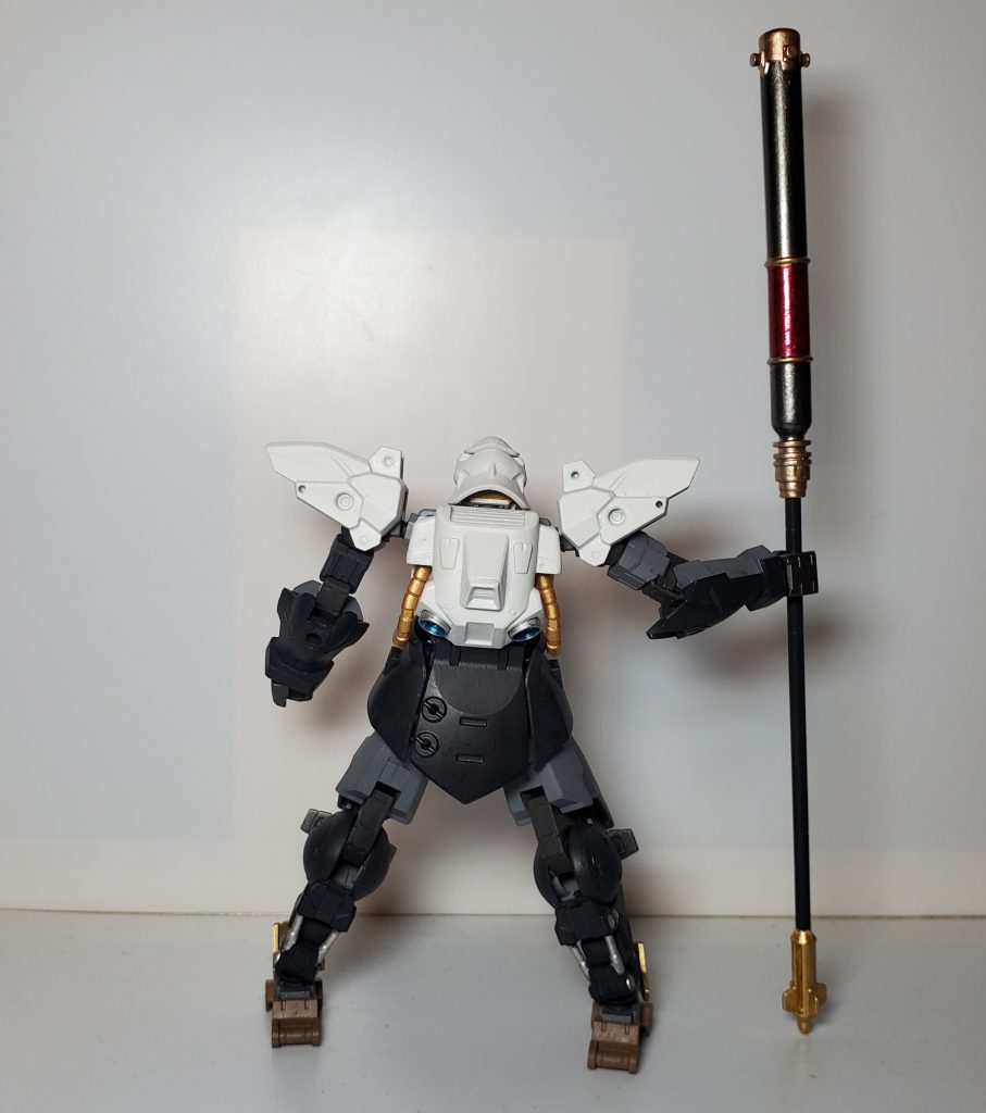 後ろから。装備は長尺の金棒のみです。バルバトスのメイスみたいな感じですね。以外いくつか写真をば。