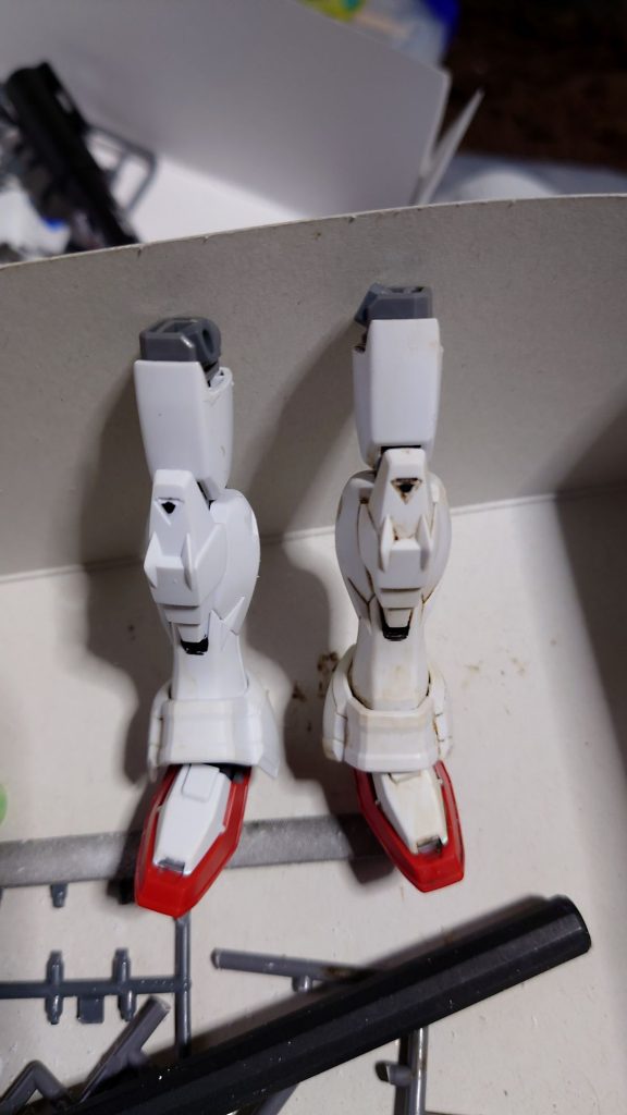 ふき取るとこうなります。結構印象変わりますよね。