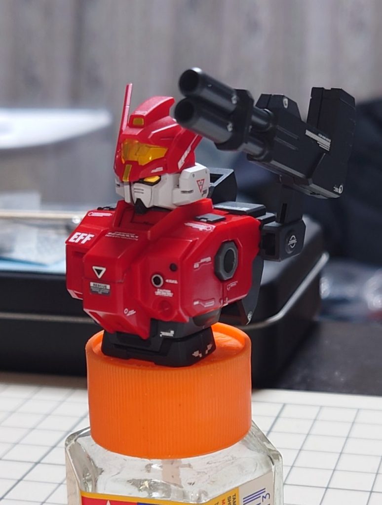 HGUC 赤い三巨星 ガンダムRR–2枚目/制作者：ガノー