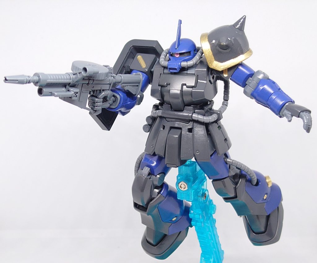 筆塗りオンリーですが、塗料が良いのかムラもそれほど目立たず済んだかなと思います。