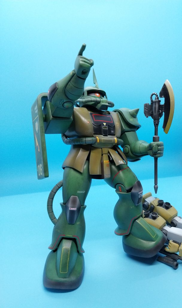 MS-06  ZAKU REAL TYPE.–2枚目/制作者：danielpig