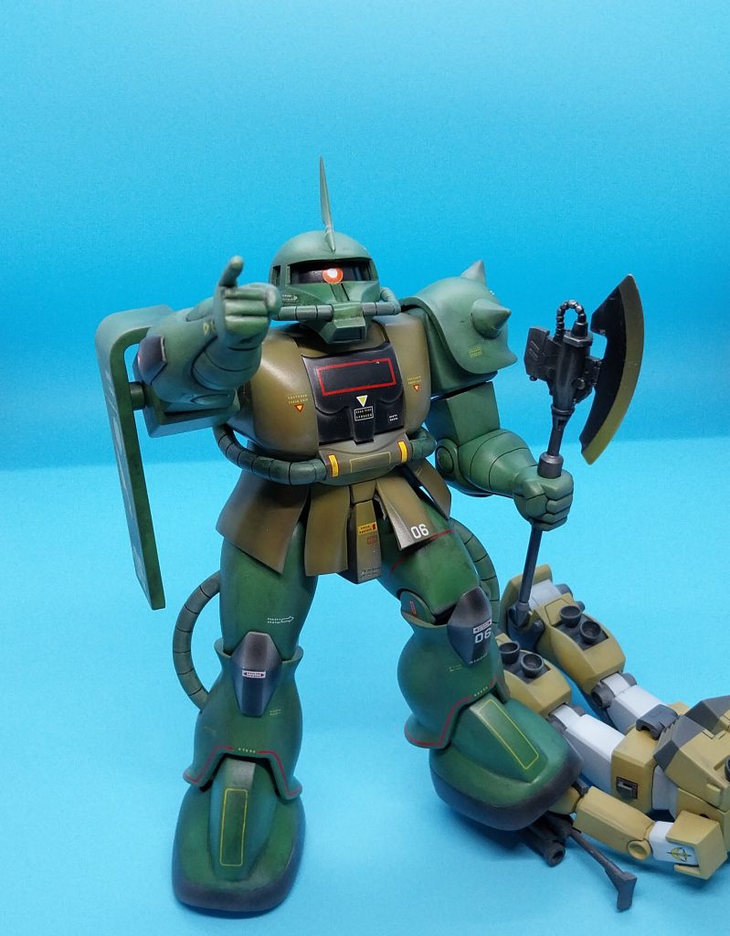 MS-06  ZAKU REAL TYPE.–5枚目/制作者：danielpig