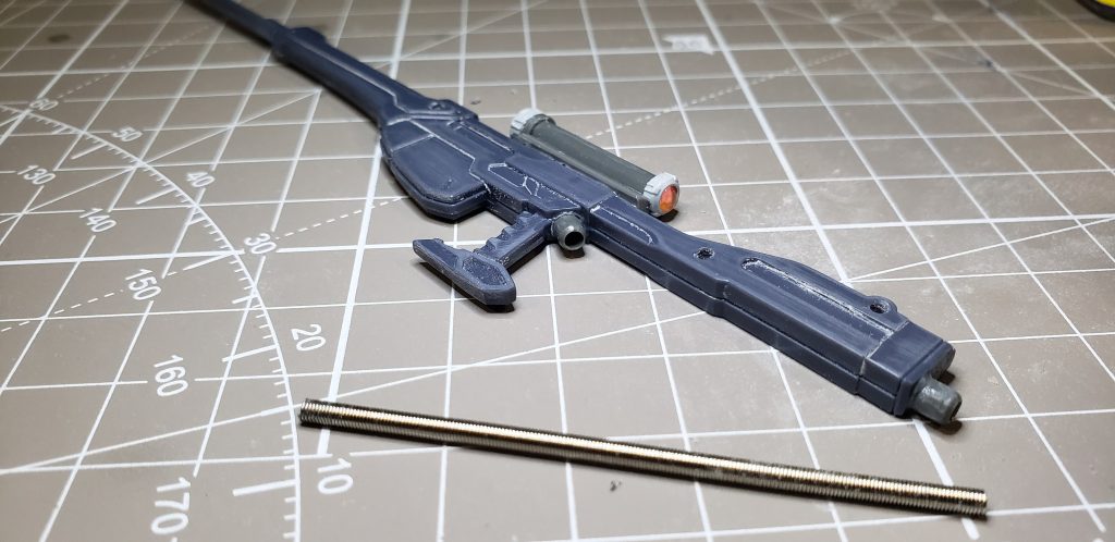 ロングライフルにスコープ無いとかおかしいのでつけてみた