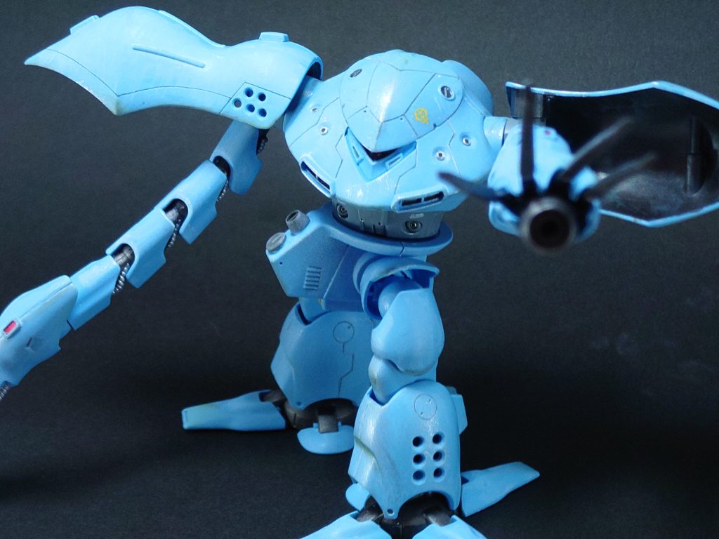 HGハイゴック部分塗装–4枚目/制作者：しいたけ